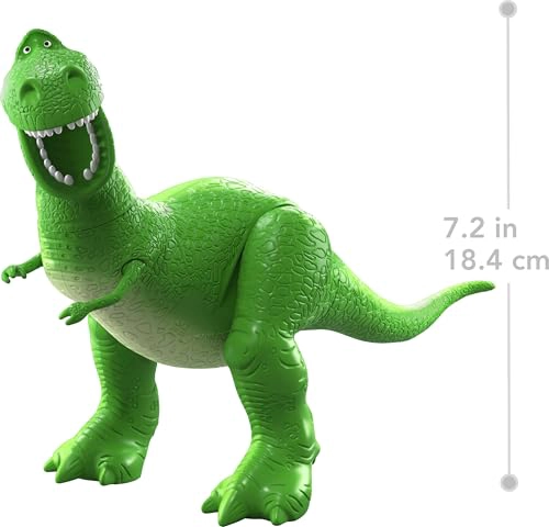 FIGURA DE ACCION MATTEL DISNEY Y PIXAR TOY STORY 5 REX ESCALA DE JUEGO DE 7 PULGADAS 1 PERSONAJE - 6