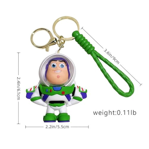 LLAVERO DE DIBUJOS ANIMADOS PARA TOY THEME STORY 8 UNIDADES LINDOS LLAVEROS ACCESORIOS LLAVERO - 4