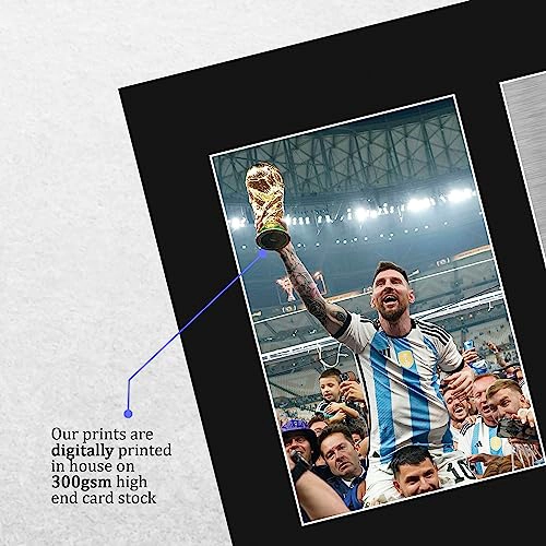 HWC TRADING ARGENTINA LIONEL MESSI GIFTS FIRMADO IMPRESO AUTOGRAFO BARCELONA PHOTO DISPLAY TAMAÑO - 4