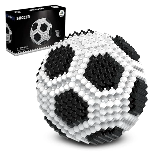 KADELE JUEGO DE BLOQUES DE CONSTRUCCION DE FUTBOL DECORACIONES DE BLOQUES STEM DESAFIANTES - 1