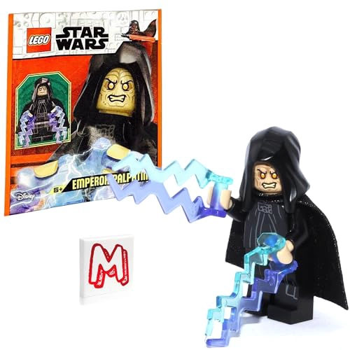 LEGO MINIFIGURA DE STAR WARS EMPERADOR PALPATINE CON DOS RAYOS ELE CTRICOS VERSION 2021 - 1