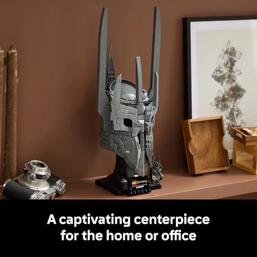 LEGO ICONS THE LORD OF THE RINGS SAURONS HELMET JUEGO DE CONSTRUCCION PARA ADULTOS MAYORES DE 18 - 6