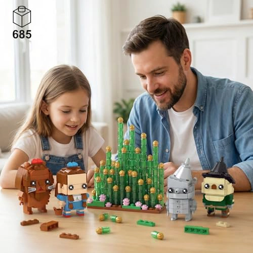 JUEGO DE CONSTRUCCION DE FIGURAS DE ACCION CLASICAS COMPATIBLES CON LEGO PARA ADULTOS IDEA - 2