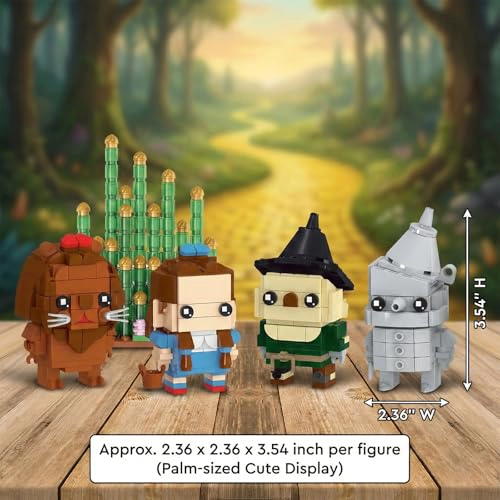 JUEGO DE CONSTRUCCION DE FIGURAS DE ACCION CLASICAS COMPATIBLES CON LEGO PARA ADULTOS IDEA - 4