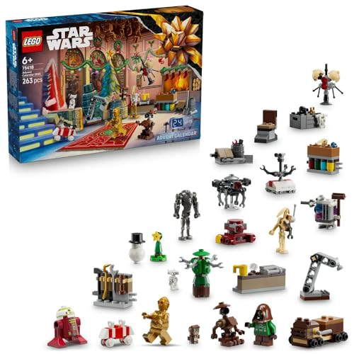LEGO 75418 CALENDARIO DE ADVIENTO STAR WARS 2025 JUGUETES DE CONSTRUCCION PARA CUMPLEAÑOS JUGUETES - 1