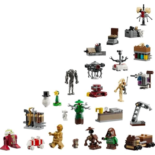 LEGO 75418 CALENDARIO DE ADVIENTO STAR WARS 2025 JUGUETES DE CONSTRUCCION PARA CUMPLEAÑOS JUGUETES - 2