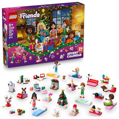 LEGO 42668 CALENDARIO DE ADVIENTO FRIENDS 2025 JUGUETE REGALO DE CUMPLEAÑOS BLOQUES EDUCATIVOS - 1