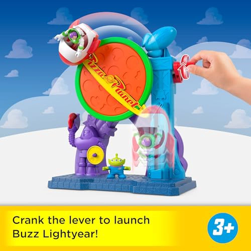 FISHERPRICE IMAGINEXT TOY STORY DE DISNEY Y PIXAR SET DE JUEGO DEL PLANETA PIZZA CON FIGURAS - 3