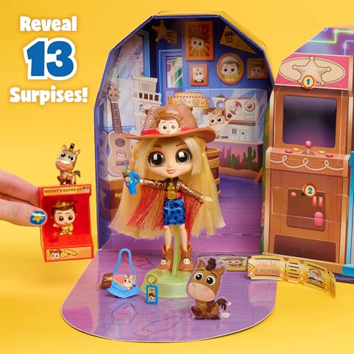 DISNEY DOORABLES ADOORBS TOY STORY SUPERFAN MUÑECA UNBOX 10 MINI ACCESSORIES 2 EXCLUSIVE FIGURES - 3