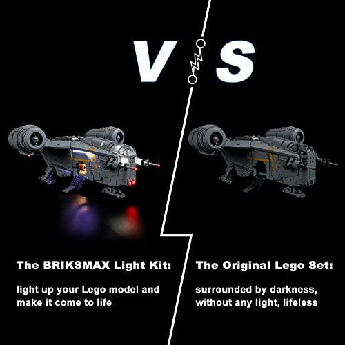 BRIKSMAX KIT DE ILUMINACION LED PARA LEGO75331 THE RAZOR CREST COMPATIBLE CON LEGO STAR WARS - 6