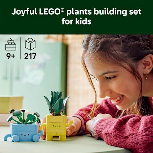 LEGO BOTANICALS HAPPY PLANTS JUGUETE DE CONSTRUCCION PARA NIÑOS NIÑAS Y NIÑOS MAYORES DE 9 AÑOS - 2