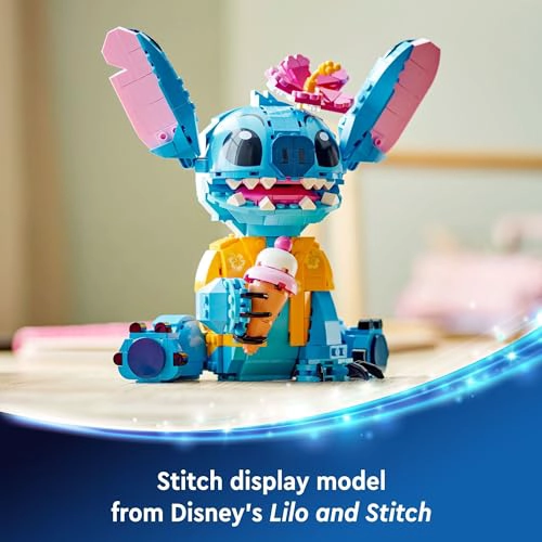 KIT DE CONSTRUCCION DE JUGUETE LEGO DISNEY STITCH JUGUETE DISNEY PARA NIÑOS DE 9 AÑOS FIGURA - 6
