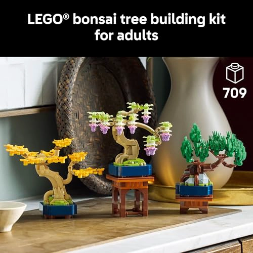 LEGO BOTANICALS JUEGO DE CONSTRUCCION DE MINI ARBOLES BONSAI BLOQUES DE CONSTRUCCION DE ARBOL - 2