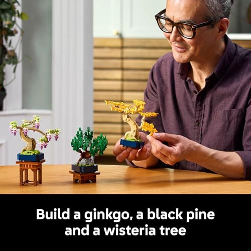 LEGO BOTANICALS JUEGO DE CONSTRUCCION DE MINI ARBOLES BONSAI BLOQUES DE CONSTRUCCION DE ARBOL - 3
