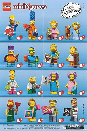 LEGO MINIFIGURAS LOS SIMPSONS SERIE 71009 KIT DE CONSTRUCCION - 4