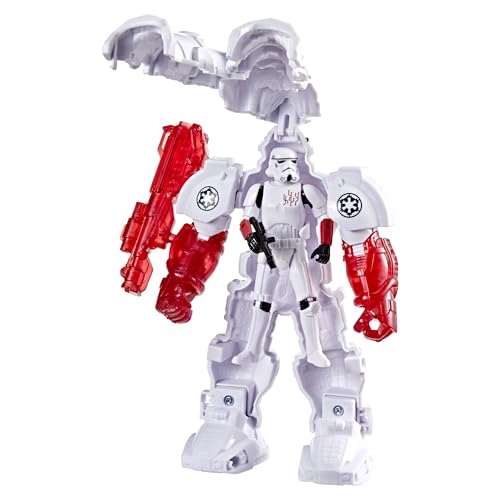 STAR WARS MUNDO E PICO DE ACCION STORMTROOPER MECH FORCE SUIT TRAJE DE MECH DE 65 PULGADAS Y FIGURA - 3