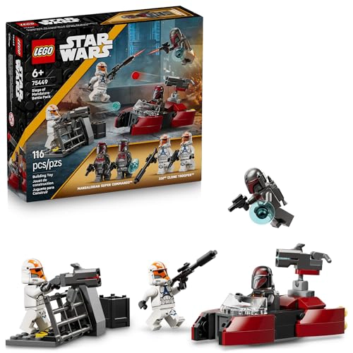 LEGO STAR WARS SIEGE OF MANDALORE BATTLE PACK JUGUETE DE CONSTRUCCION PARA NIÑOS Y NIÑAS JUEGO - 1