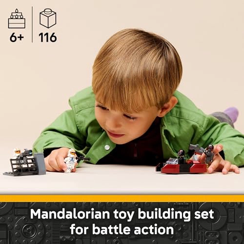 LEGO STAR WARS SIEGE OF MANDALORE BATTLE PACK JUGUETE DE CONSTRUCCION PARA NIÑOS Y NIÑAS JUEGO - 2