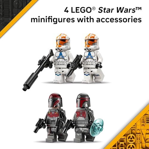 LEGO STAR WARS SIEGE OF MANDALORE BATTLE PACK JUGUETE DE CONSTRUCCION PARA NIÑOS Y NIÑAS JUEGO - 5