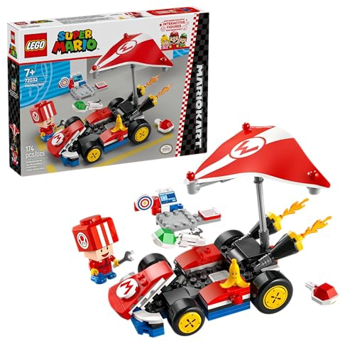 LEGO SUPER MARIO KIT ESTANDAR DE MARIO KART JUEGO DE CONSTRUCCION DE JUGUETES COLECCIONABLES - 1