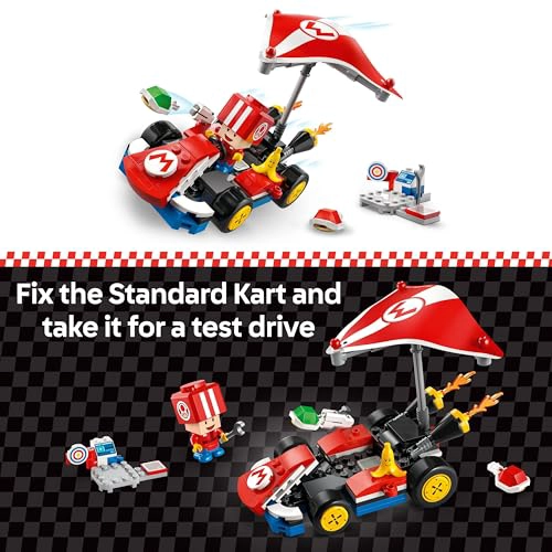 LEGO SUPER MARIO KIT ESTANDAR DE MARIO KART JUEGO DE CONSTRUCCION DE JUGUETES COLECCIONABLES - 3