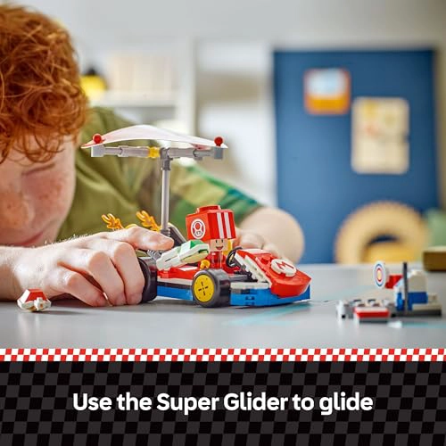 LEGO SUPER MARIO KIT ESTANDAR DE MARIO KART JUEGO DE CONSTRUCCION DE JUGUETES COLECCIONABLES - 5