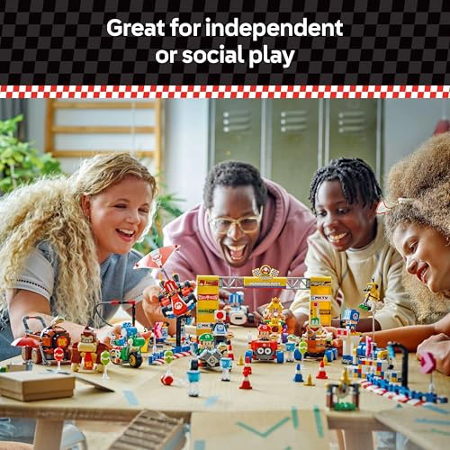 LEGO SUPER MARIO KIT ESTANDAR DE MARIO KART JUEGO DE CONSTRUCCION DE JUGUETES COLECCIONABLES - 6