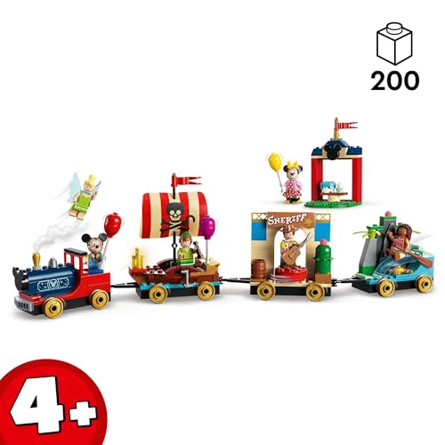 LEGO 43212 DISNEY TREN LLENO DE DIVERSION CON VAIANA SKINNY PETER PAN Y BELL MICKEY Y MINNIE MOUSE - 2