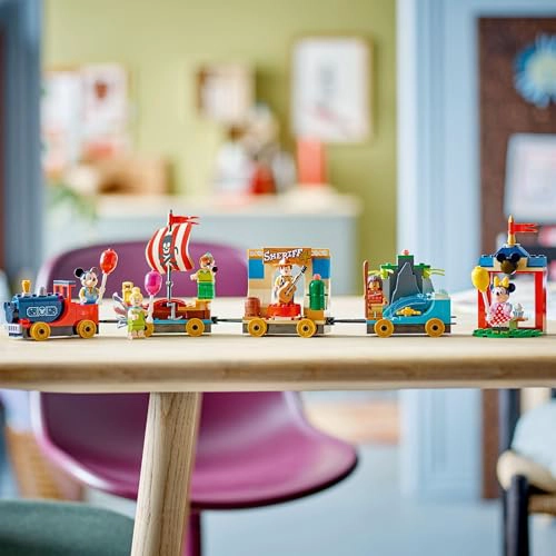 LEGO 43212 DISNEY TREN LLENO DE DIVERSION CON VAIANA SKINNY PETER PAN Y BELL MICKEY Y MINNIE MOUSE - 6