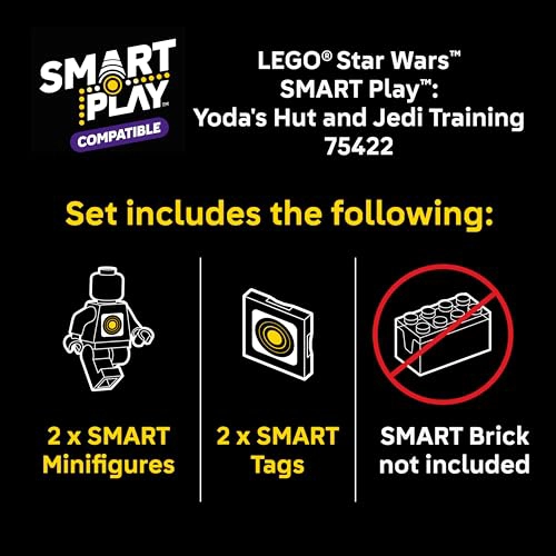 LEGO STAR WARS SMART PLAY YODAS HUT AND JEDI TRAINING JUGUETE DE CONSTRUCCION PARA JUEGOS DE ROL - 2