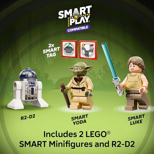LEGO STAR WARS SMART PLAY YODAS HUT AND JEDI TRAINING JUGUETE DE CONSTRUCCION PARA JUEGOS DE ROL - 5