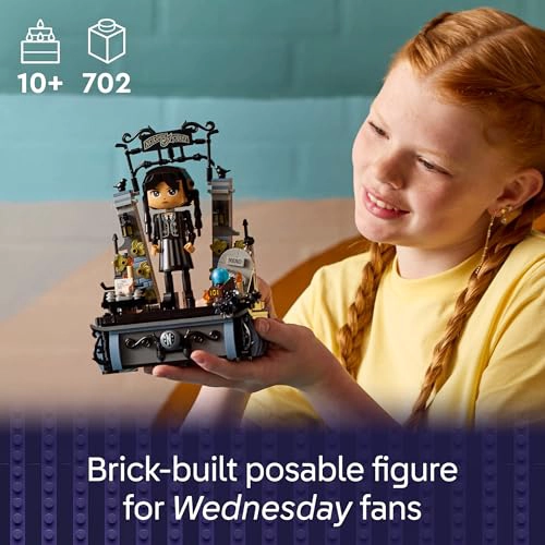 LEGO FIGURA WEDNESDAY ADDAMS JUGUETE DE CONSTRUCCION PARA NIÑOS NIÑAS Y NIÑOS A PARTIR DE 10 AÑOS - 2