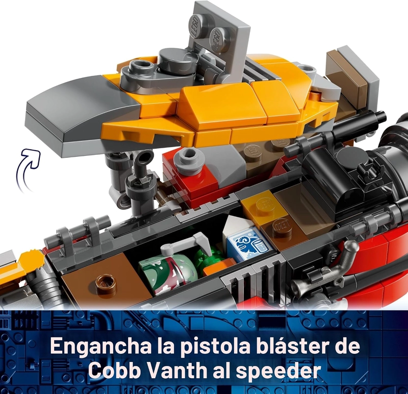 LEGO STAR WARS COBB VANTHS SPEEDER JUGUETE DE CONSTRUCCION PARA NIÑOS Y NIÑAS VEHICULO ESPACIAL - 3