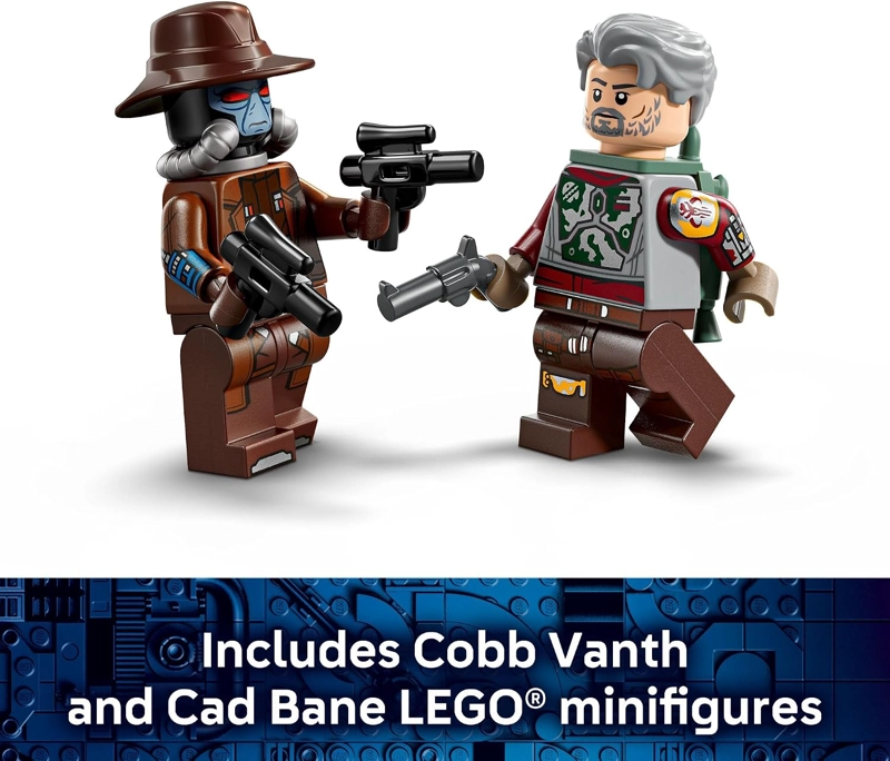 LEGO STAR WARS COBB VANTHS SPEEDER JUGUETE DE CONSTRUCCION PARA NIÑOS Y NIÑAS VEHICULO ESPACIAL - 5
