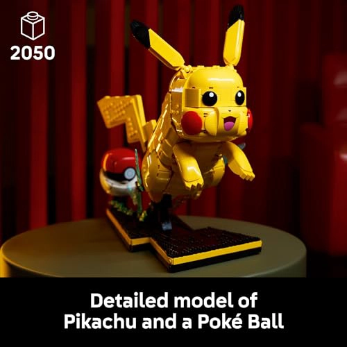 LEGO POKE MON PIKACHU Y POKE  BALL JUEGOS DE CONSTRUCCION COLECCIONABLES PARA ADULTOS MAYORES DE 18 - 2