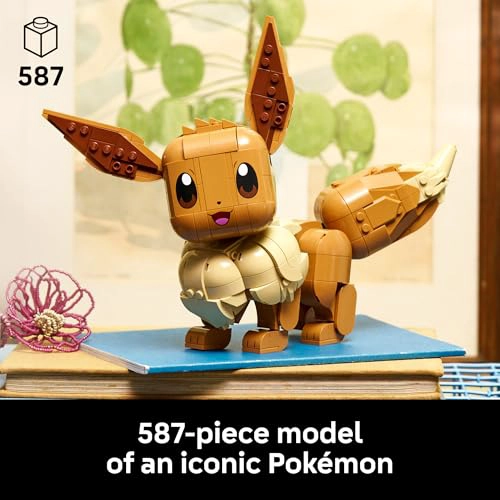 LEGO POKE MON EEVEE JUEGO DE CONSTRUCCION COLECCIONABLE PARA ADULTOS A PARTIR DE 18 AÑOS FIGURA - 2