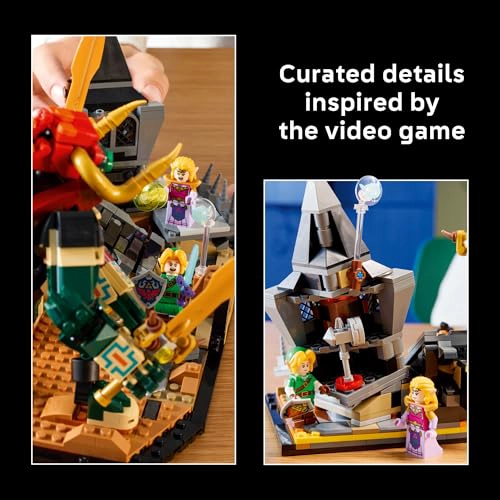 LEGO THE LEGEND OF ZELDA OCARINA OF TIME THE FINAL BATTLE JUEGO DE CONSTRUCCION PARA ADULTOS - 6