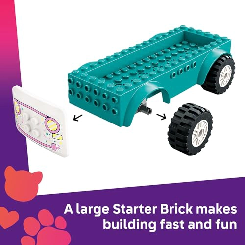 LEGO FRIENDS HEARTLAKE CITY CAMION DE HELADOS DE JUGUETE JUEGO DE CONSTRUCCION DE SIMULACION - 3