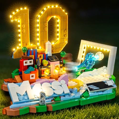 ILUMINACION LED COMPATIBLE CON LEGO LIONEL MESSI SOCCER HIGHLIGHTS 43011 JUST LIGHTS KIT DE LUZ - 1