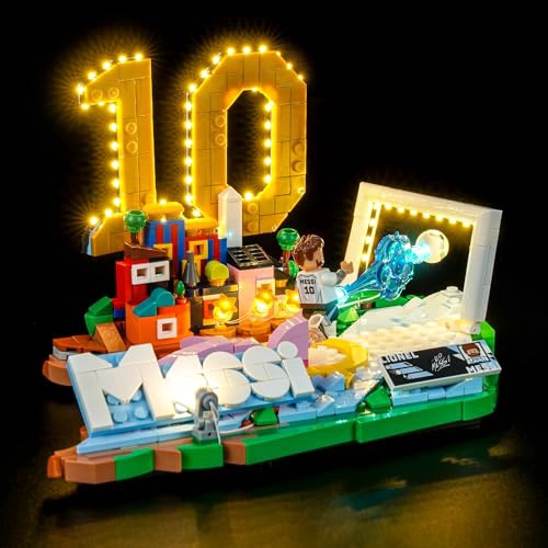 ILUMINACION LED COMPATIBLE CON LEGO LIONEL MESSI SOCCER HIGHLIGHTS 43011 JUST LIGHTS KIT DE LUZ - 6