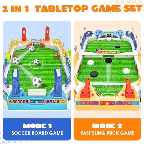 MINI JUEGO DE MESA DE FUTBOL PARA NIÑOS REGALOS DE FUTBOL DE CUMPLEAÑOS Y NAVIDAD PARA NIÑOS DE 3 4 - 2