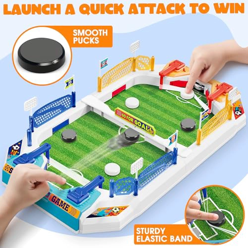 MINI JUEGO DE MESA DE FUTBOL PARA NIÑOS REGALOS DE FUTBOL DE CUMPLEAÑOS Y NAVIDAD PARA NIÑOS DE 3 4 - 5