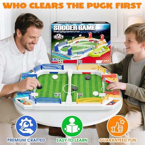 MINI JUEGO DE MESA DE FUTBOL PARA NIÑOS REGALOS DE FUTBOL DE CUMPLEAÑOS Y NAVIDAD PARA NIÑOS DE 3 4 - 6