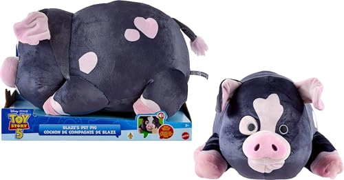 MATTEL DISNEY Y PIXAR TOY STORY 5 BLAZES PET PIG JUGUETE DE PELUCHE DE 12 PULGADAS EL HOCICO ACTIVA - 1