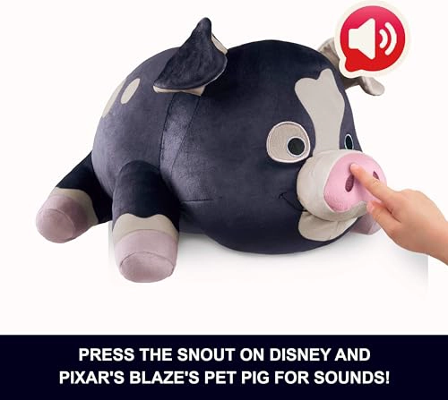 MATTEL DISNEY Y PIXAR TOY STORY 5 BLAZES PET PIG JUGUETE DE PELUCHE DE 12 PULGADAS EL HOCICO ACTIVA - 3