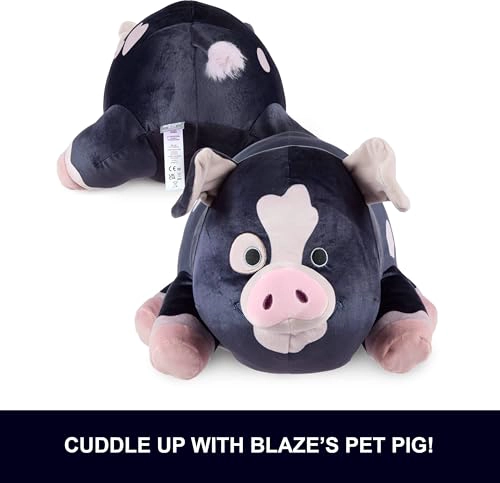 MATTEL DISNEY Y PIXAR TOY STORY 5 BLAZES PET PIG JUGUETE DE PELUCHE DE 12 PULGADAS EL HOCICO ACTIVA - 4