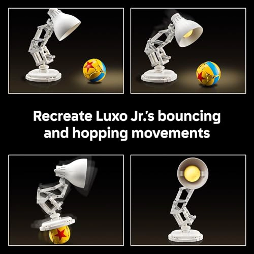 LEGO IDEAS DISNEY PIXAR LUXO JR JUEGO DE DECORACION DE HABITACION Y CONSTRUCCION PARA ADULTOS - 4