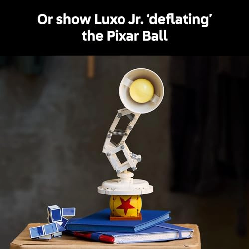 LEGO IDEAS DISNEY PIXAR LUXO JR JUEGO DE DECORACION DE HABITACION Y CONSTRUCCION PARA ADULTOS - 6