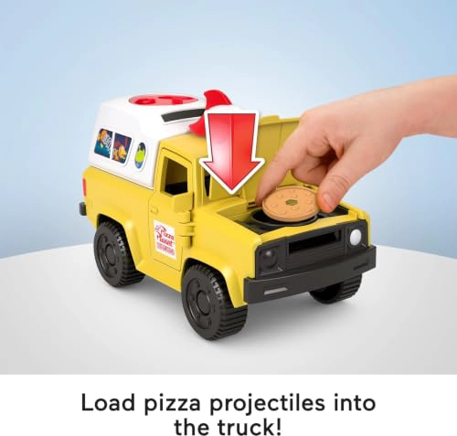 FISHERPRICE IMAGINEXT DISNEY Y PIXAR TOY STORY CAMIONETA DEL PLANETA PIZZA CON FIGURAS DE ACCION - 3