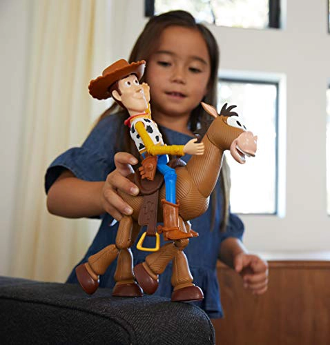 TOY STORY 4PAQUETE DE PIXAR WOODY Y BULLSEYE DE DISNEY PIXAR ESCALA RELATIVA INSPIRADA - 2